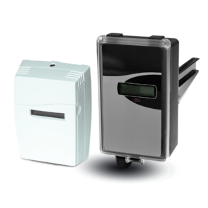 Carbon Dioxide Sensor, Duct Mount, 0-2000 PPM, Relay and Temperature, Relay, 0-10VDC & 4-20mA