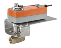 B219VS+NFBUP-X1 Ball Valve,0.75" ,2 Way,30Cv,w/ Spring Return,24 -240V,On/Off