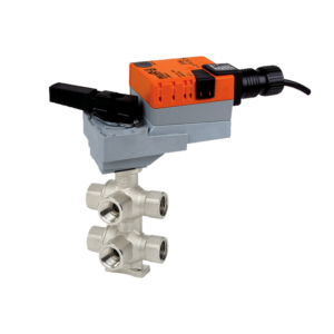 B315-073-073+LRB24-SR CCV,0.5",6 Way,0.73,0.73 Cv,w/ Non-Spring,24V,Modulating