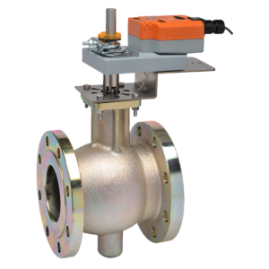 B6300VB-207+GKX24-MFT-X1 VBall Valve,3" ,2 Way,207Cv,w/ Electronic Fail-Safe,24V,MFT