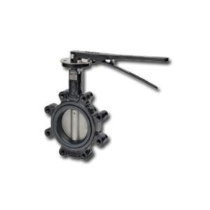F6150HD+HND02 Butterfly Valve,6",2-Way,1579 Cv,Manual Handles