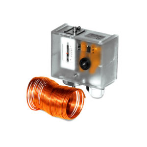 01DTS-504X Low Temperature Detection Sensor , switch, manual reset, Probe length10 ft [3 m]