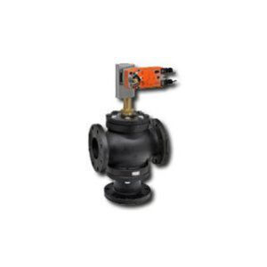 G780DS+AFX24-MFT-S-X1 Globe Valve,3",3 Way,85Cv,w/ Spring Return,24V,MFT,SW