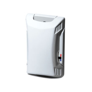 Relative Humidity, RH Outputs: 0-5, 0-10 VDC & 4-20mA (Default), Room (R2), ± 3% Accuracy, 10,000 Ohm Thermistor (Type II), Setpoint 0 to 20K Ohms, Blue/Red Sticker