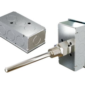 Transmitter w/ 1,000 Ohm RTD (NIST Cert), High Temperature Immersion, Welded Well, 2.5", Galvanized Enclosure, 4-20mA Output