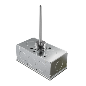 20,000 Ohm Thermistor, Immersion, No Well, 12", Galvanized Enclosure