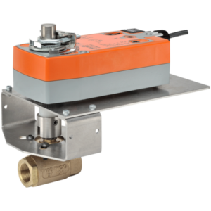 B225VS+AFX24-MFT-X1 Ball Valve,1" ,2 Way,68Cv,w/ Spring Return,24V,MFT