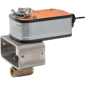 B2050VS-15+LF24-MFT US Ball Valve,0.5" ,2 Way,15Cv,w/ Spring Return,24V,MFT