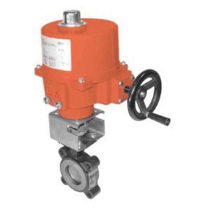 F6300-150SHP+SY4-24MFT Butterfly Valve,12",2 Way,4837Cv,w/ Non-Spring,24V,MFT,SW,NEMA 4XH