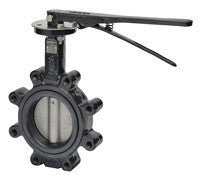 F6125-150SHP+HND07 Butterfly Valve,5",2-Way,714 Cv,Manual Handles