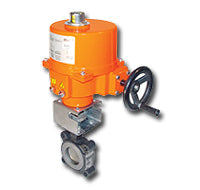 F6600-150SHP+SY10-110 Butterfly Valve,24",2 Way,22050Cv,w/ Non-Spring,120V,On/Off,SW,NEMA 4XH