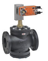 G665C+AFX24-MFT-X1 Globe Valve,2.5",2 Way,65Cv,w/ Spring Return,24V,MFT