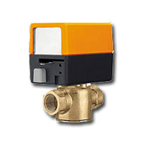 ZONE215N-35+ZONE120NC-S Zone Valve,0.5" ,2 Way,3.5Cv,w/ Spring Return,120V,On/Off,SW