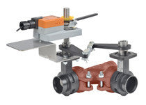F750VIC+GMB24-3-X1 Butterfly Valve,2",3 Way,115Cv,w/ Non-Spring,24V,Floating