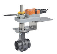 F650VIC+AMB24-3-X1 Butterfly Valve,2",2 Way,115Cv,w/ Non-Spring,24V,Floating