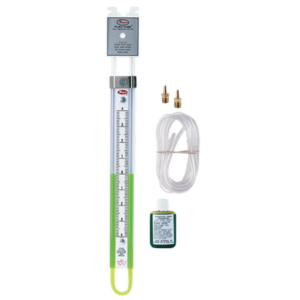 1223-12-D U-tube manometer, range 6-0-6" w.c.  *Non-Cancelable and Non-Returnable*