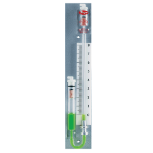 1230-20-W/M Well-type manometer, range 0-20, 18 oz mercury required  *Non-Cancelable and Non-Returnable*