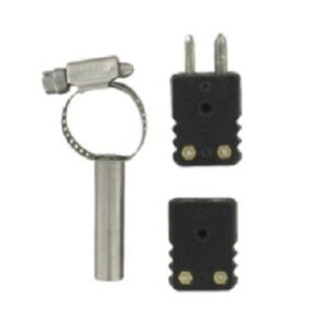 144-0014 1/4" OD, 1/8-27 NPT, Brass Temperature Sensor Accessory  *Non-Cancelable and Non-Returnable*