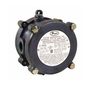1950-0-2F Differential pressure switch, range .15-.50" w.c.  *Non-Cancelable and Non-Returnable*