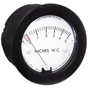 2-5000-500PA-NPT Differential pressure gage, range 0-500 Pa, 1/8" male NPT connection  *Non-Cancelable and Non-Returnable*