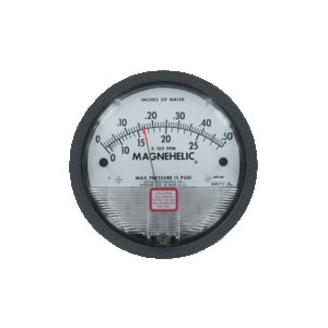 2001AV Differential Pressure Gage, range 0-1" w.c. & 0-4000 fpm  *Non-Cancelable and Non-Returnable*