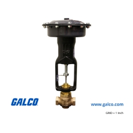 2002VA32-230-QS 1" control valve, Cv of 17.42, bronze body  *Non-Cancelable and Non-Returnable*
