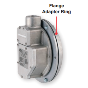 126-019 Aluminum flange adapter ring, 12'  *Non-Cancelable and Non-Returnable*