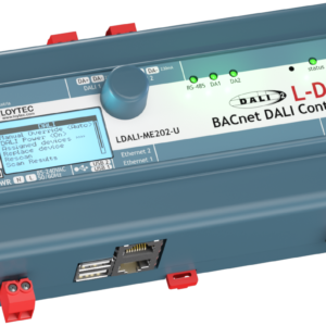 LDALI-ME201-U, DALI Controller, BACnet IP and MS/TP, 1 DALI channel, integrated DALI power supply