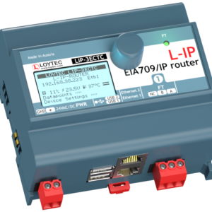 LIP-3ECTC, EIA852 router, 1x FT10, 2x Ethernet, USB