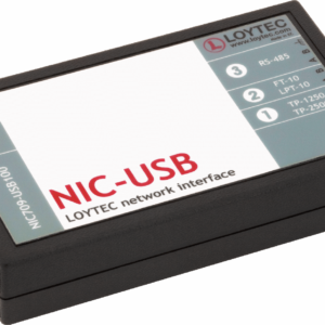 NIC709-USB100, TP-1250, FT-10, RS-485, MNI, high performance network interface for MIP, VNI, ORION applications