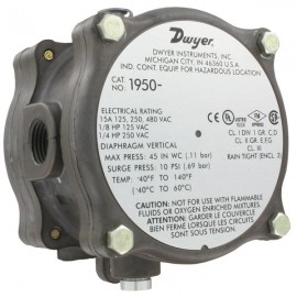 1950P-15-2F Differential pressure switch, range 3-15 psid  *Non-Cancelable and Non-Returnable*