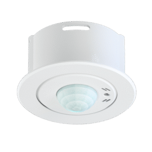 LDALI?MS3-BT, DALI multi-sensor (presence detection, illuminance sensor, IR receiver, temperature sensor, humidity sensor, 3 digital inputs, Bluetooth), up to 12 m mounting height, total diameter 68 mm, white
