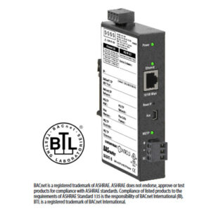 BASrouter BACnet/IP to MS/TP to Ethernet DIN-Rail Mount