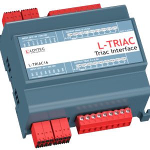 L-TRIAC16, TRIAC Interface, 16 x Digital Output 0.5 A TRIAC, 16 x Digital Input (0/10 V PWM)