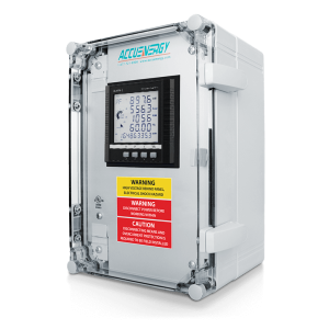 Pre-Wired NEMA-4X enclosure for Acuvim-CL, 333mV/RCT current input, 100-415V L-L input + RS-485 module