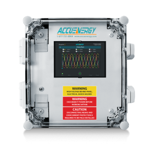 Pre-Wired NEMA-4X enclosure for Acuvim-3, 333mV/RCT input, 100-415V L-N input