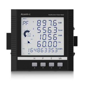 Acuvim-EL with built-in display, 333mV/RCT current input, 100-415Vac auxiliary power supply